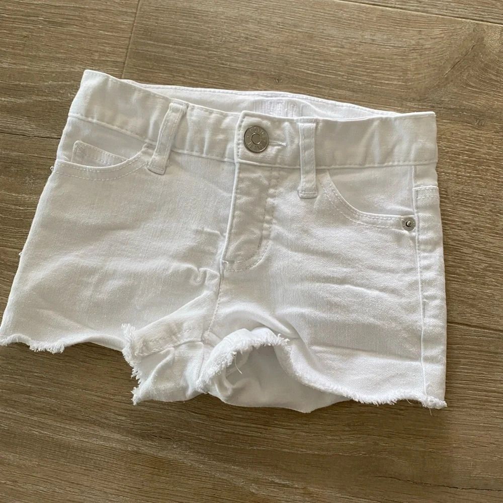 Girls white Jean shorts